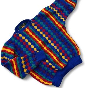 Vintage 1980s/1990s Multicolor Wool Sweater